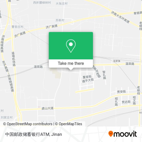 中国邮政储蓄银行ATM map