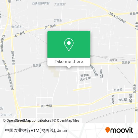 中国农业银行ATM(鸭西线) map