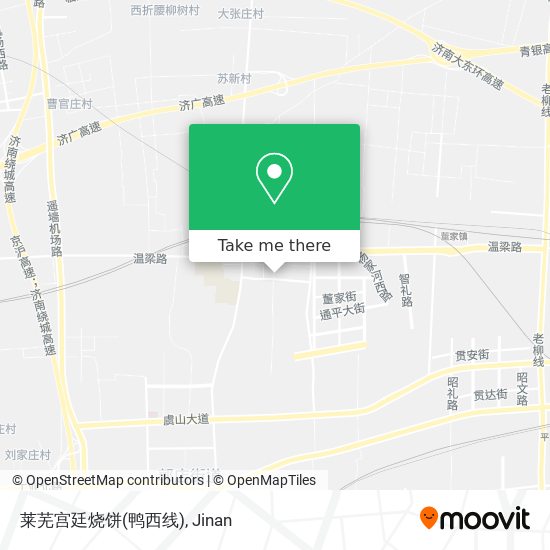 莱芜宫廷烧饼(鸭西线) map
