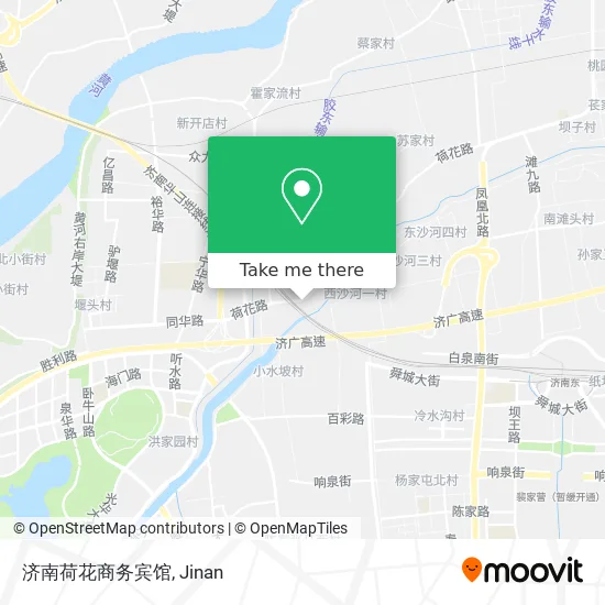 济南荷花商务宾馆 map