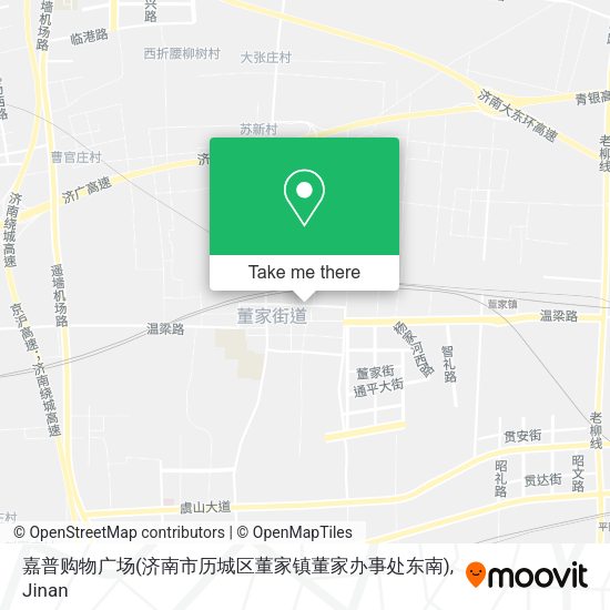 嘉普购物广场(济南市历城区董家镇董家办事处东南) map
