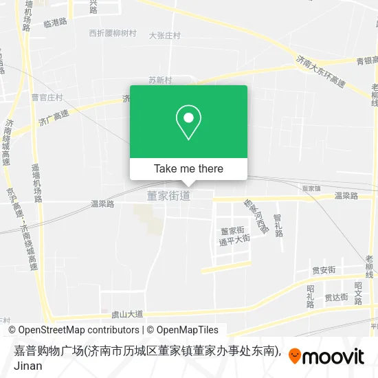 嘉普购物广场(济南市历城区董家镇董家办事处东南) map