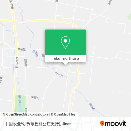 中国农业银行(章丘相公庄支行) map