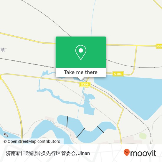 济南新旧动能转换先行区管委会 map