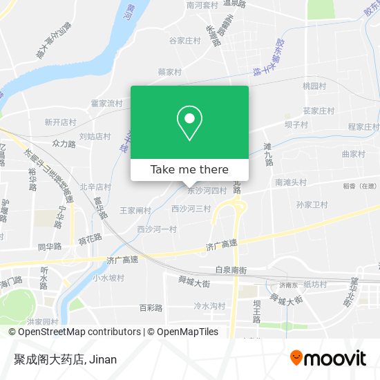 聚成阁大药店 map