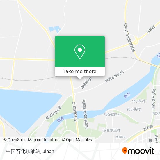 中国石化加油站 map