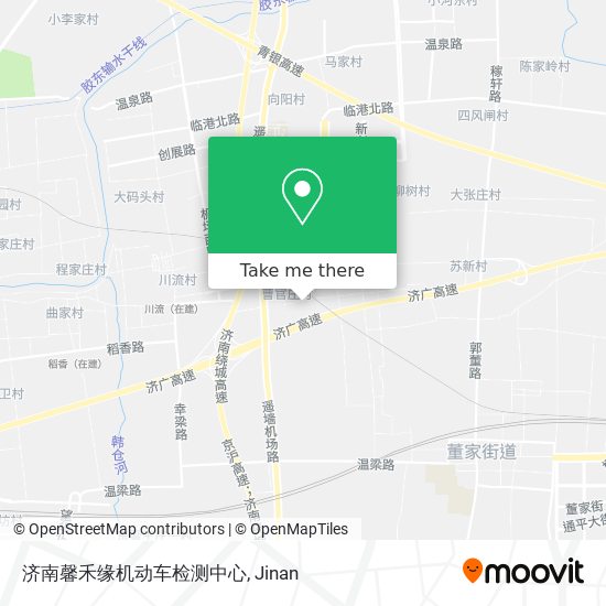 济南馨禾缘机动车检测中心 map