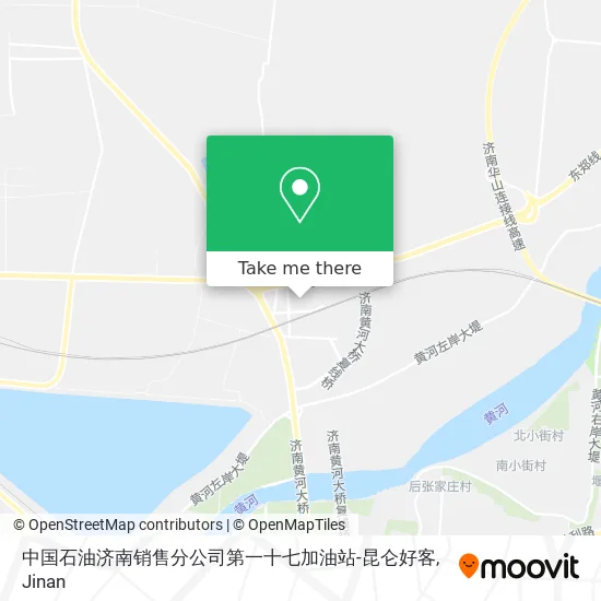 中国石油济南销售分公司第一十七加油站-昆仑好客 map