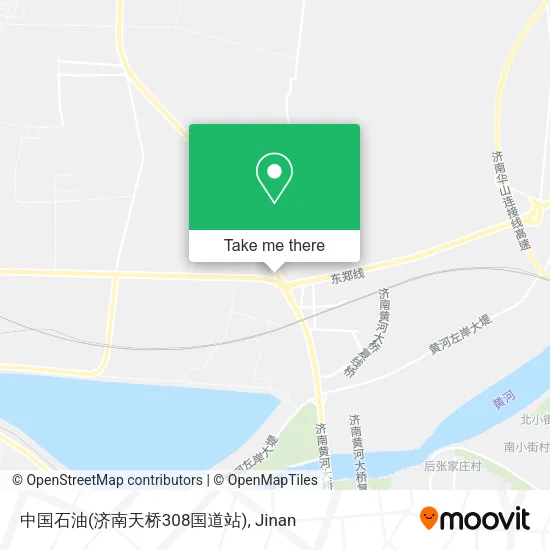 中国石油(济南天桥308国道站) map