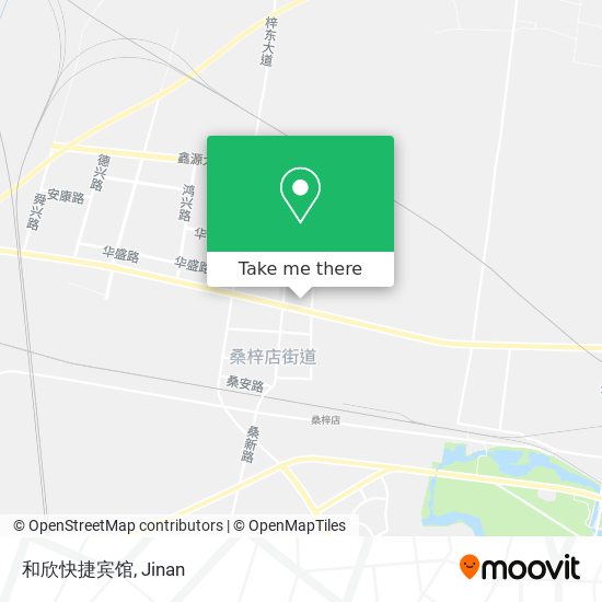 和欣快捷宾馆 map