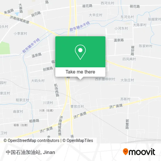 中国石油加油站 map
