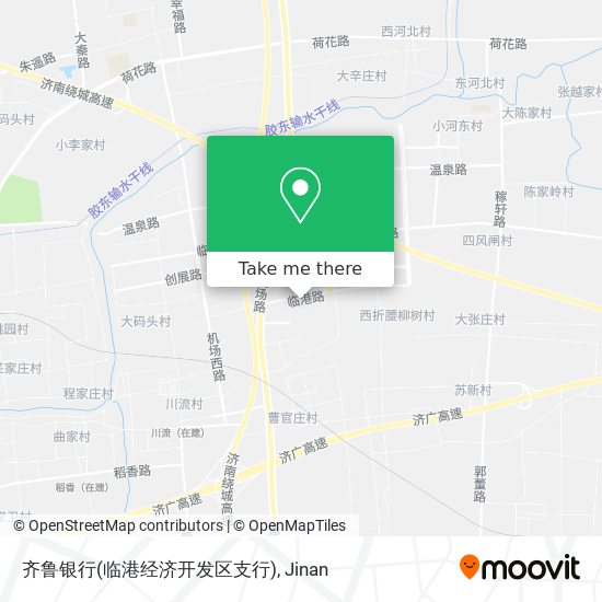 齐鲁银行(临港经济开发区支行) map