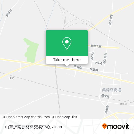 山东济南新材料交易中心 map