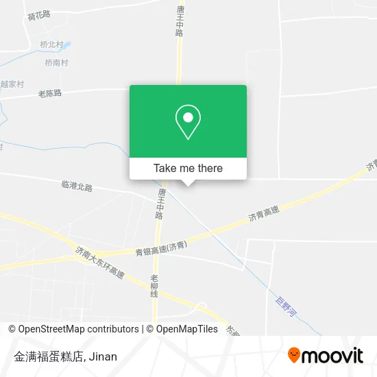 金满福蛋糕店 map