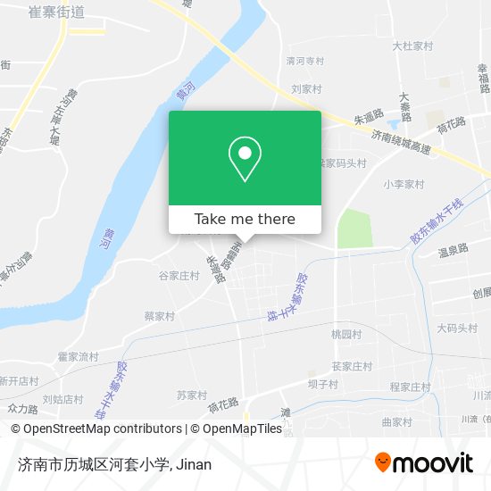 济南市历城区河套小学 map