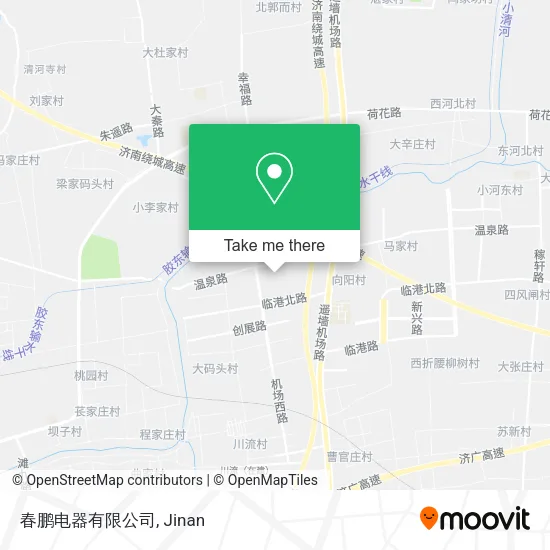 春鹏电器有限公司 map