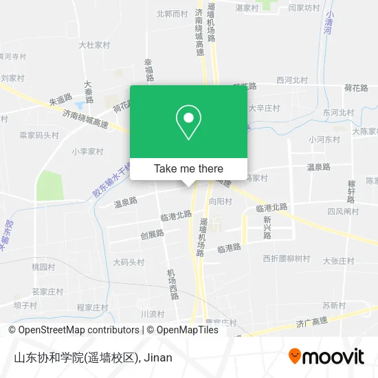 山东协和学院(遥墙校区) map