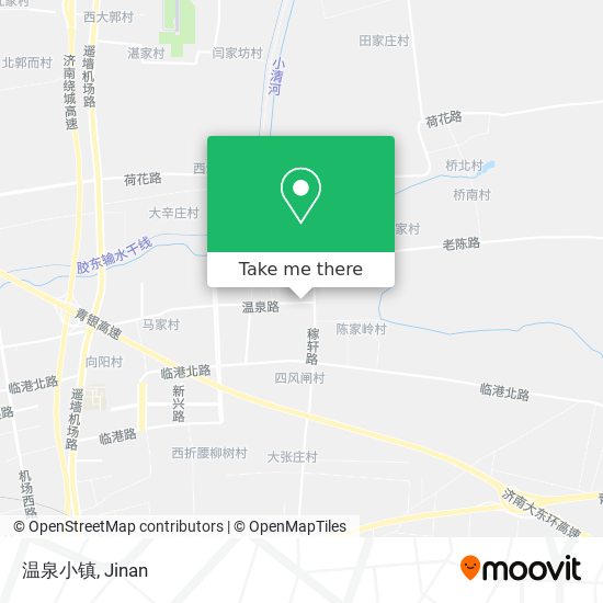 温泉小镇 map