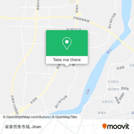 崔寨劳务市场 map