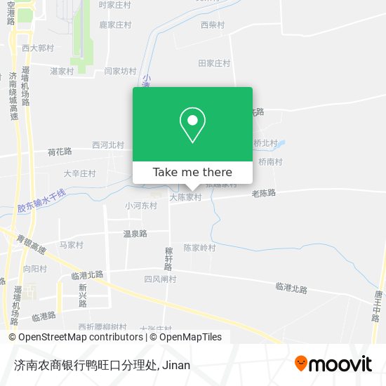 济南农商银行鸭旺口分理处 map