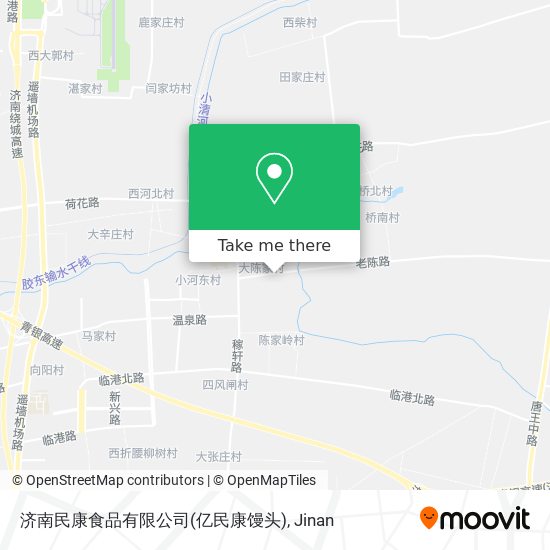 济南民康食品有限公司(亿民康馒头) map