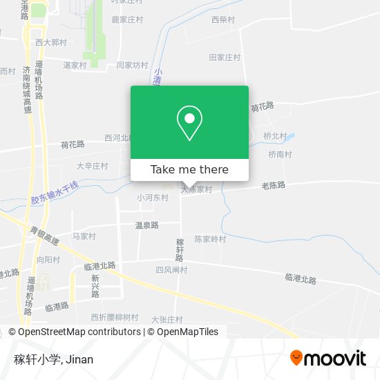 稼轩小学 map