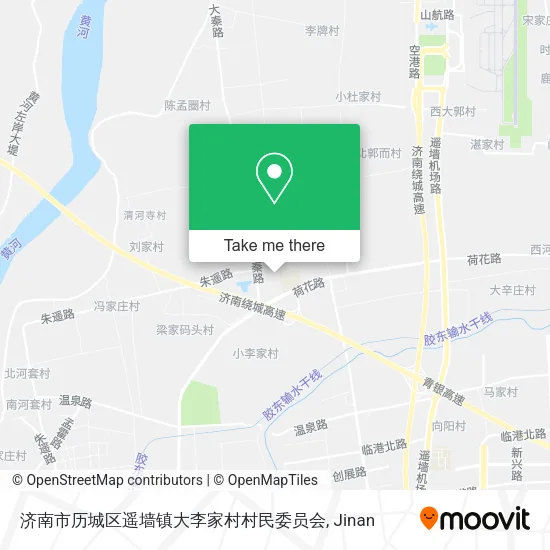 济南市历城区遥墙镇大李家村村民委员会 map