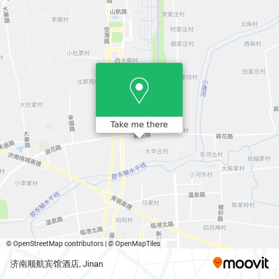 济南顺航宾馆酒店 map