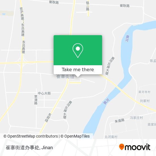 崔寨街道办事处 map