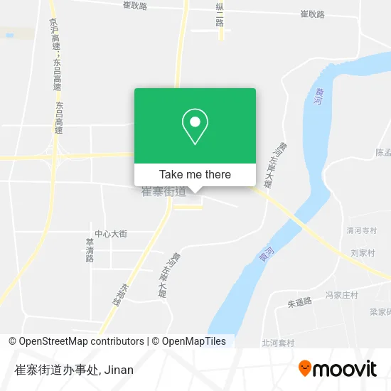 崔寨街道办事处 map