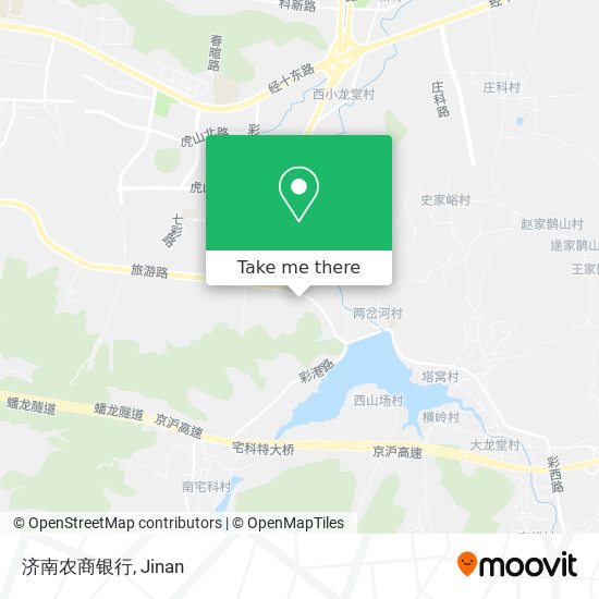 济南农商银行 map