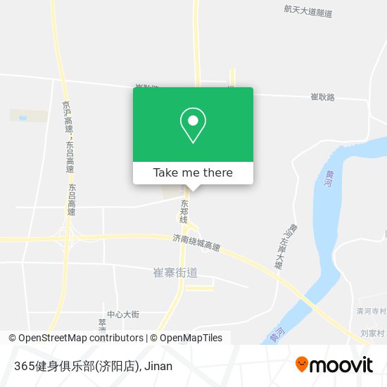 365健身俱乐部(济阳店) map