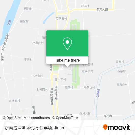 济南遥墙国际机场-停车场 map