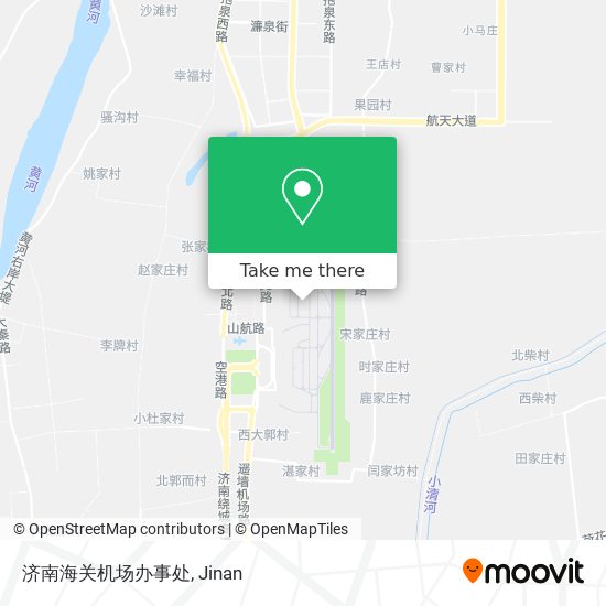 济南海关机场办事处 map