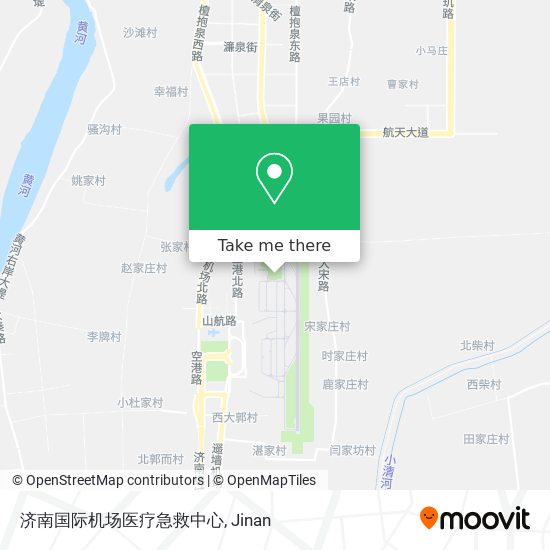 济南国际机场医疗急救中心 map