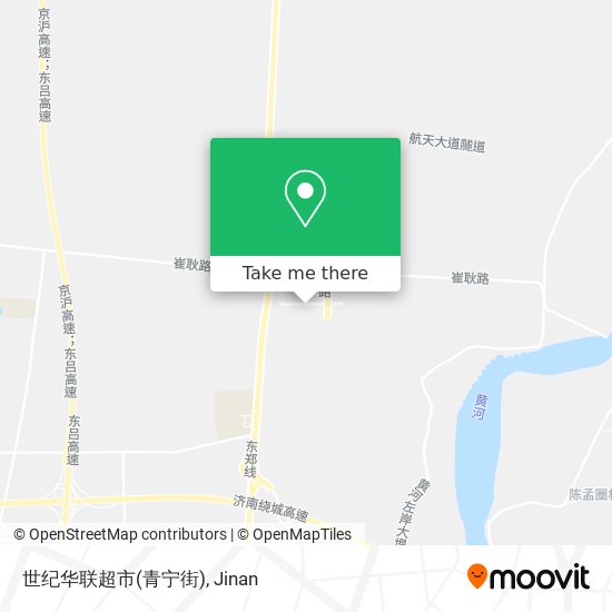 世纪华联超市(青宁街) map
