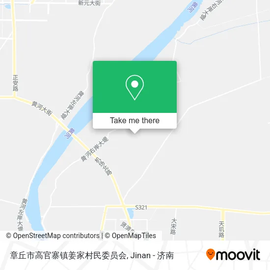 章丘市高官寨镇姜家村民委员会 map