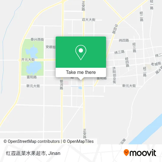 红霞蔬菜水果超市 map