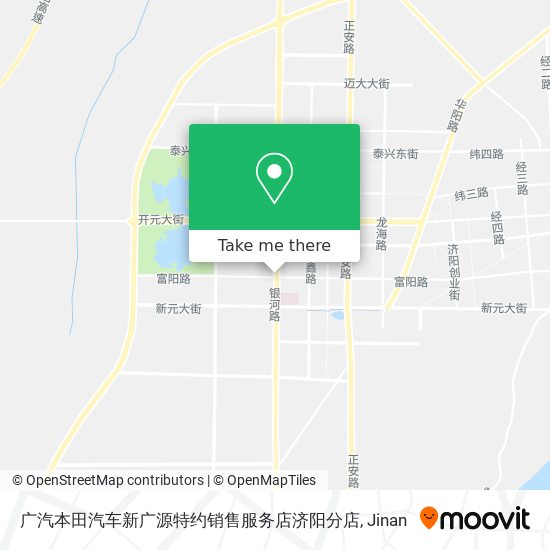 广汽本田汽车新广源特约销售服务店济阳分店 map