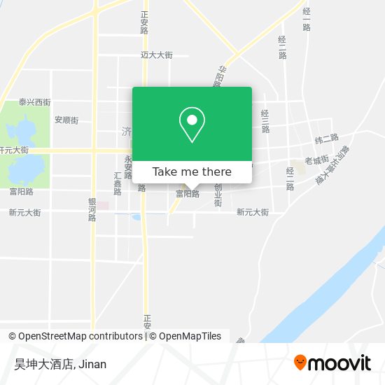 昊坤大酒店 map