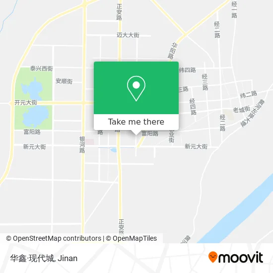 华鑫·现代城 map