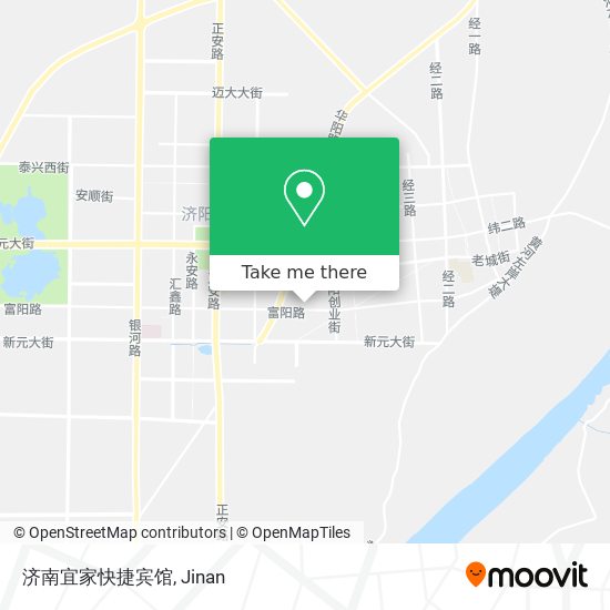 济南宜家快捷宾馆 map