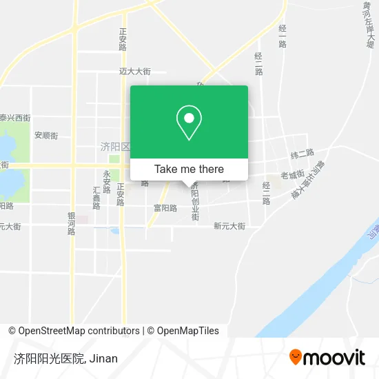 济阳阳光医院 map
