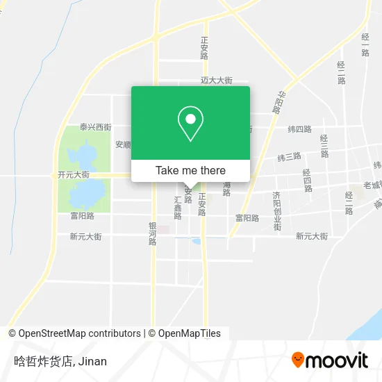 晗哲炸货店 map
