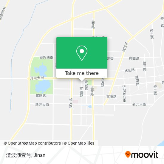 澄波湖壹号 map