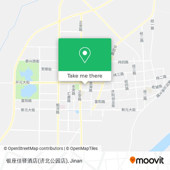 银座佳驿酒店(济北公园店) map