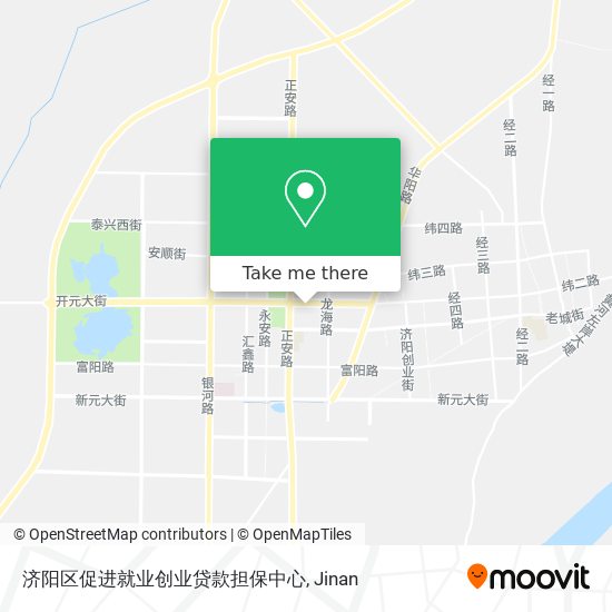 济阳区促进就业创业贷款担保中心 map