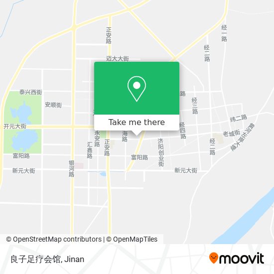 良子足疗会馆 map