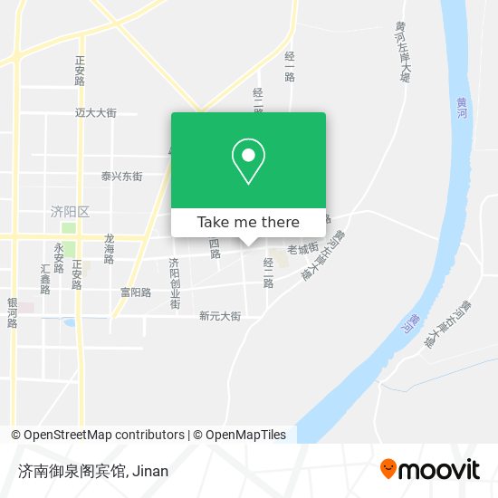济南御泉阁宾馆 map