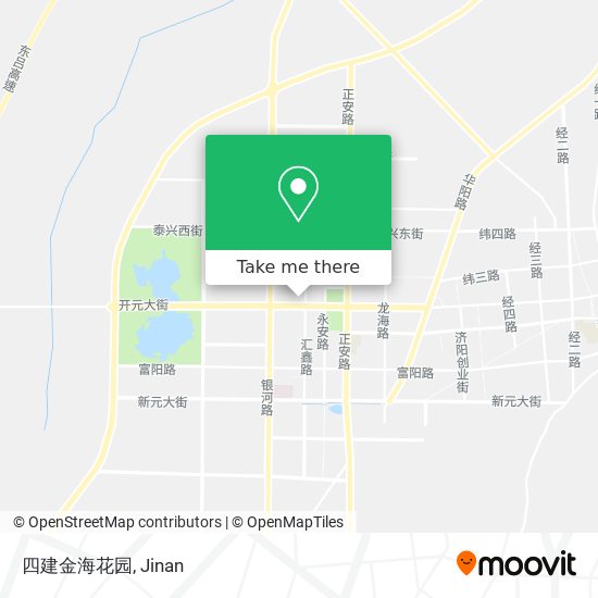 四建金海花园 map